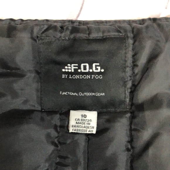 F.O.G. by London Fog Girls Snow Pants - Picture 2 of 5
